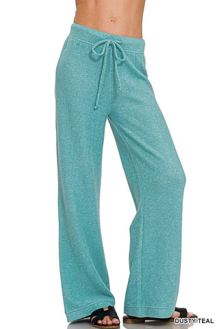 Scrumpdillyicious Lounge Pants Dusty Teal