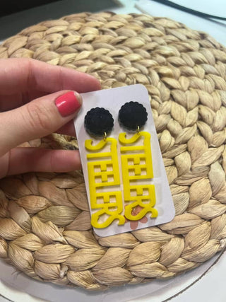 Steelers Acrylic Dangles