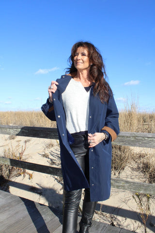 Gloomy Day In England Trench BLU