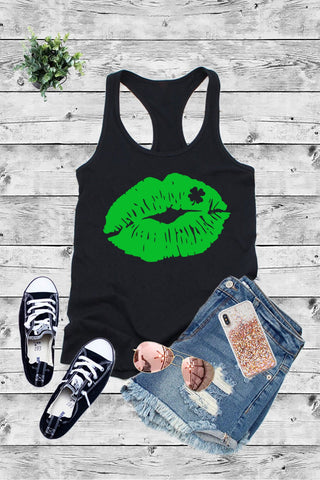 St. Patty's Kiss Tank