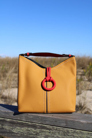 Cindy Tote 2N1 mustard Handbag