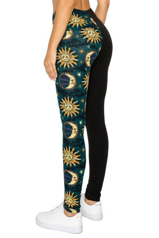 Sun & Moon Leggings O/S