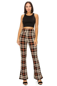 Buttery Soft Plaid Flares