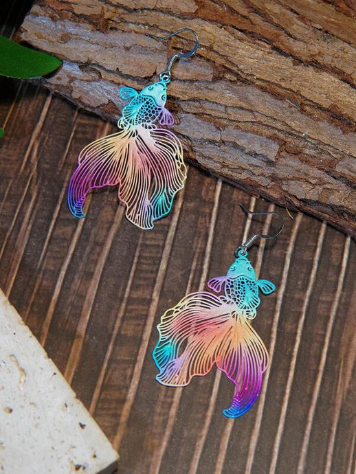 Colorful Koi Earrings
