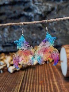 Colorful Koi Earrings