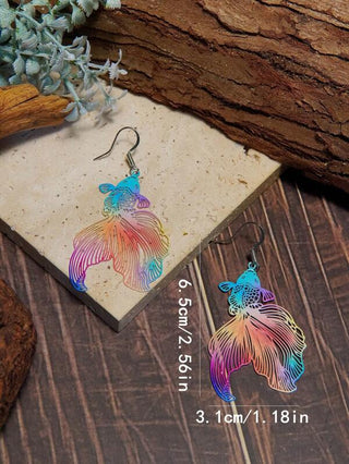 Colorful Koi Earrings