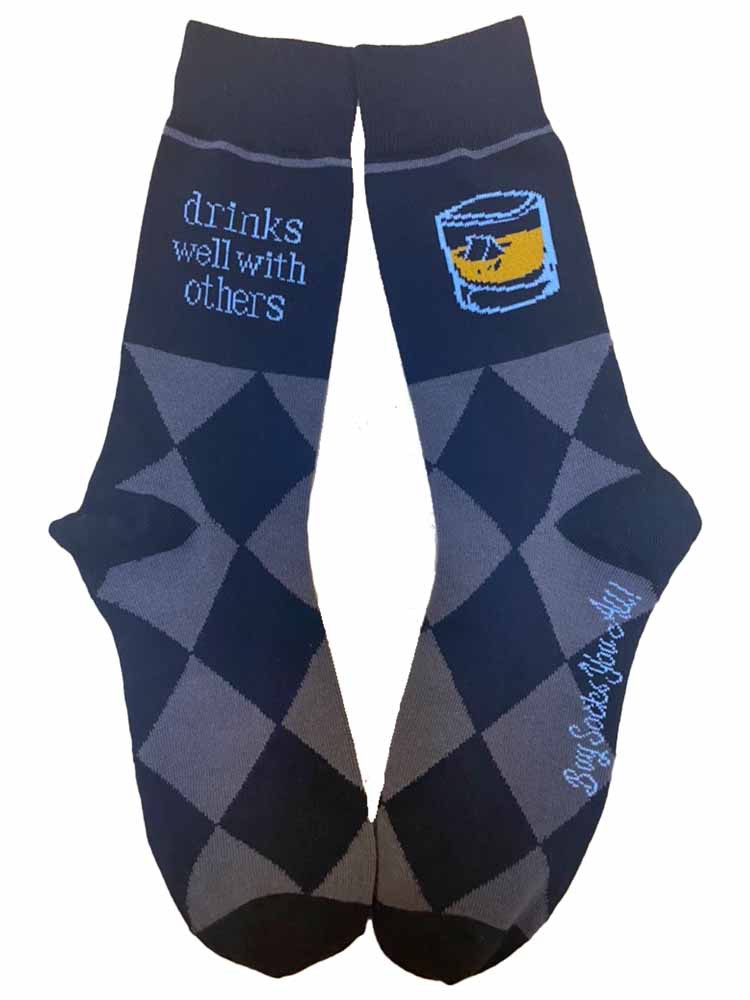 Drinks Well With Others Socks O/S