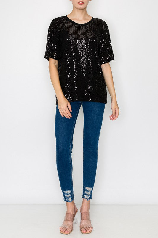 Party time Sequin Top