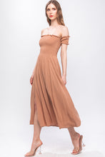 Romance On The Beach Dress Clay