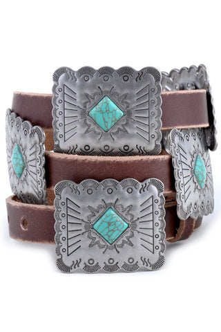 Western Wilderness Leather Belt