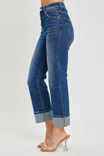 Sandra Dee Cuffed Jeans Dark