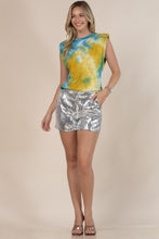 Party Time Sequin Shorts Silver