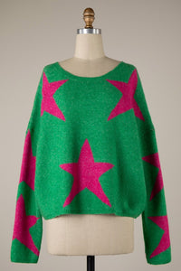 Preppy Star on Palm Beach Sweater