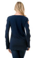 Ring My Bell Top Navy