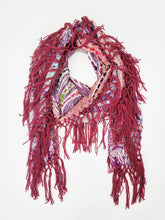 Jody Thick Stitch Scarf Shawl