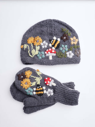 Mushroom Wool Family Beanie GRY