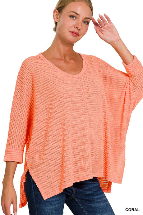 New Jayla Sweater Short Coral