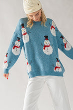 Oversized Snowman Sweater