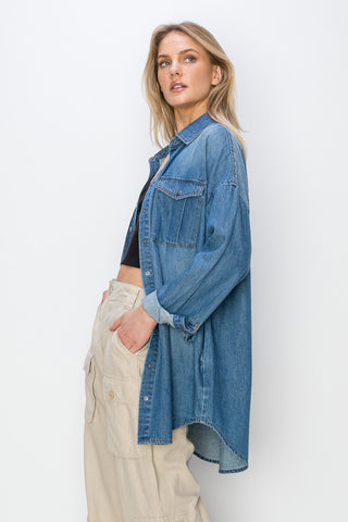 Friday Night Comfort Denim Shirt