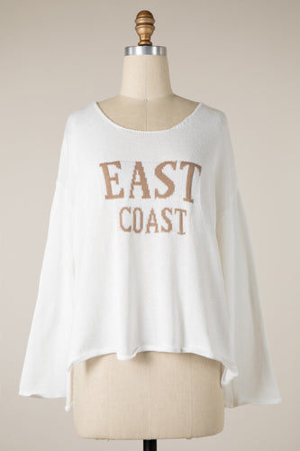 EAST COAST Sweater Ivory/Khaki