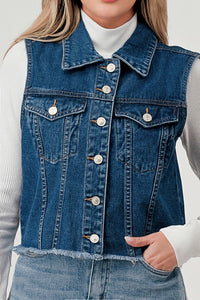 Hailey Raw edge Denim Jacket