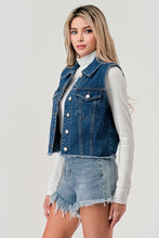 Hailey Raw edge Denim Jacket