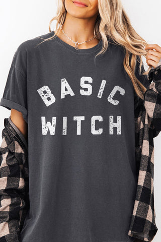 Basic Witch Oversized Tee Pepper