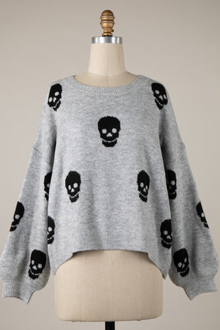 Skully Skull Sweater SLV