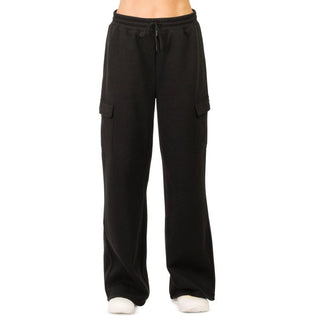 WL Fleece Cargo Pants Blk