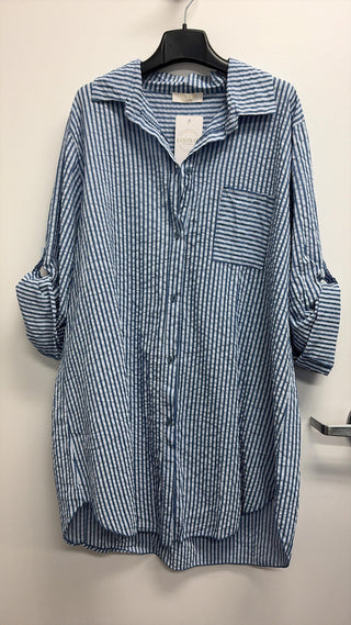 Cancun Oversized top O/S NVY