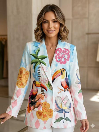 Tropical Toucan  Blazer - O/S