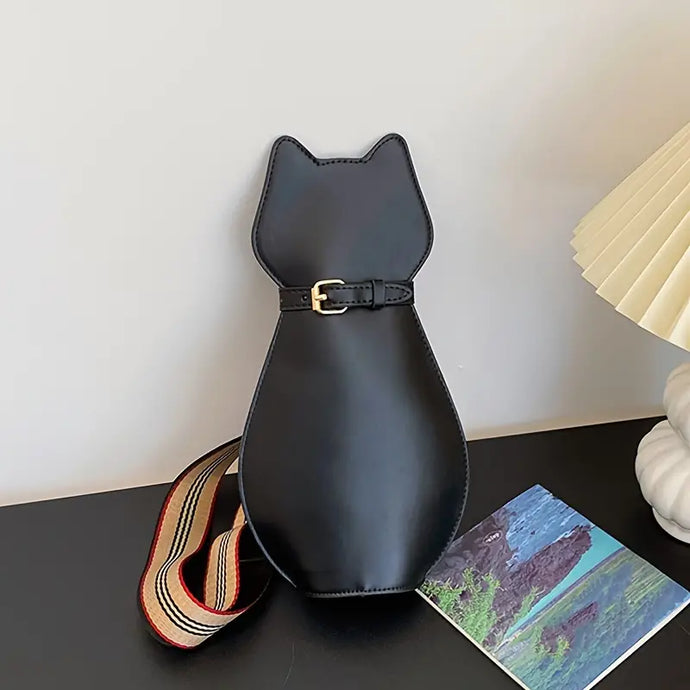 Black Kitty Crossover Bag