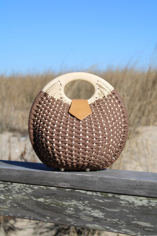 Mallorca Basket Handbag Cocoa