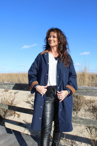 Gloomy Day In England Trench BLU