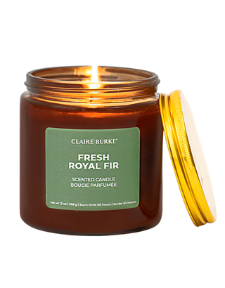 Fresh Royal Fir Amber Candle