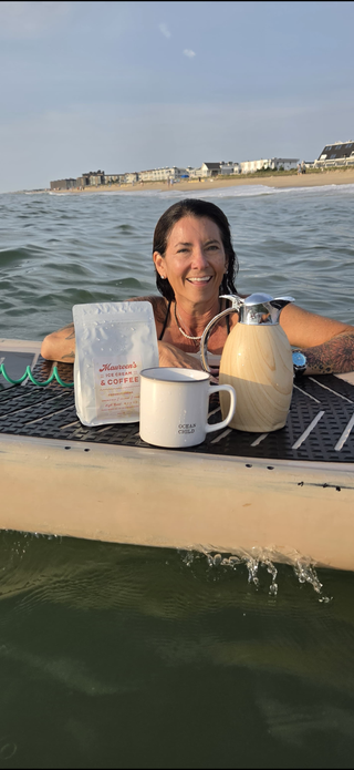 Maureens Coconut Cream Coffee Grounds