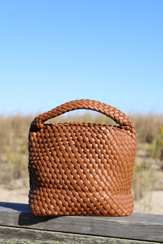 Cutie Pie Basket Weave Bag