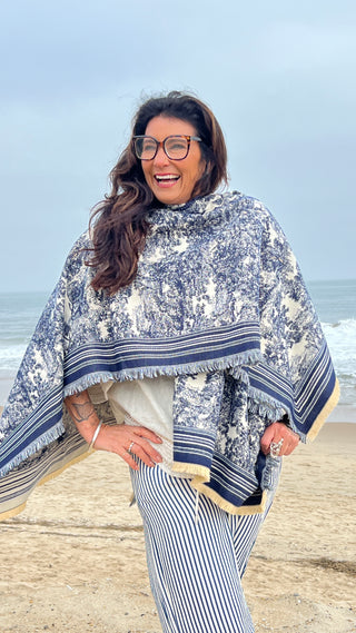 Toile Me Up Wrap O/S