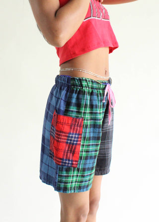 Vintage Flannel Shorts