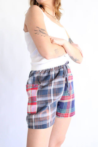 Vintage Flannel Shorts