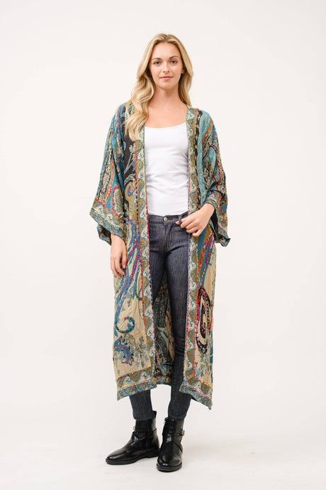 Kora Embroidered Duster