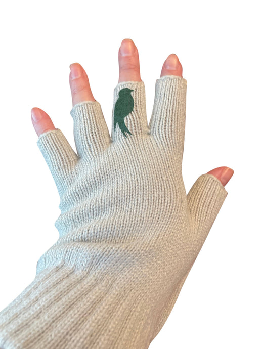 Give them the bird finger less gloves