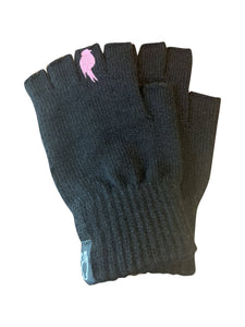 Give them the finger less gloves Violet/Blk