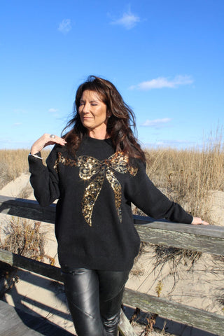 Cheetah Glam Sweater