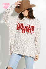 HO HO HO Leopard Sweater IV/BG