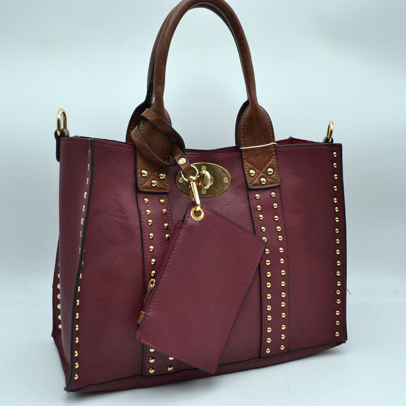 Chris Bag Burgundy/Brown