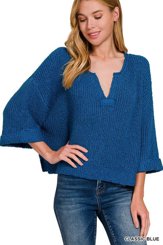 Sarafina Pullover Sweater Classic Blue