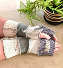 JAX Upcycled from Sweaters Fingerless gloves