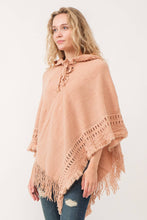 Harlie Grommet Poncho Cape Oatmeal O/S