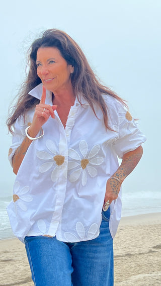 Heiress Bloom Top O/S Wt